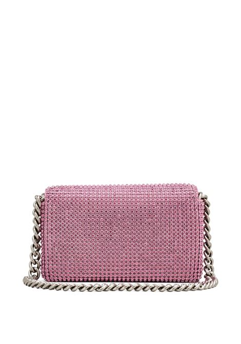 Borsa a spalla con cristalli in rosa - donna MARC JACOBS | H912M06RE22666